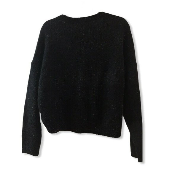 NWT Wild Fable Black Chunky Pullover Sweater - Picture 2 of 5